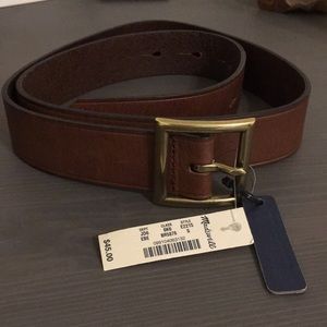New with tags Madewell leather belt